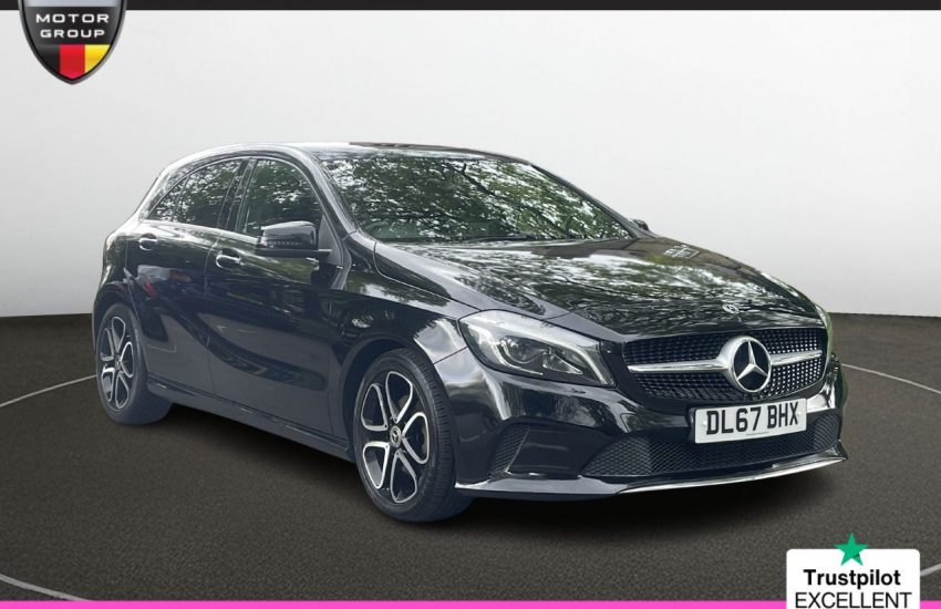Used 2018 BLACK MERCEDES-BENZ A-CLASS for sale in Manchester