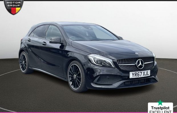 Used 2018 BLACK MERCEDES-BENZ A-CLASS for sale in Manchester
