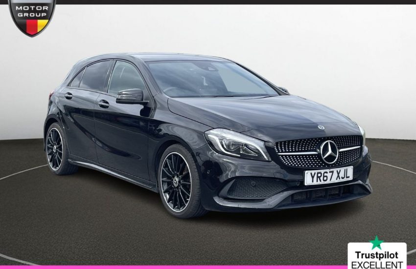 Used 2018 BLACK MERCEDES-BENZ A-CLASS for sale in Manchester