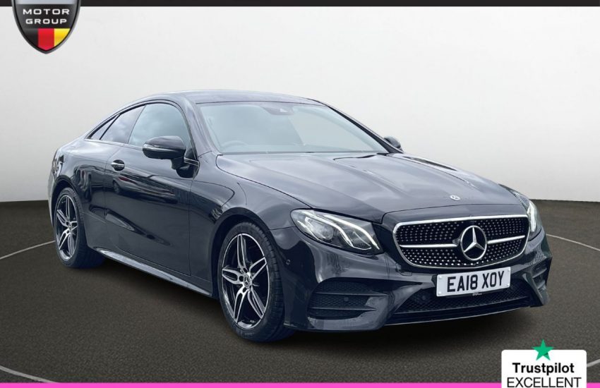 Used 2018 BLACK MERCEDES-BENZ E-CLASS for sale in Manchester