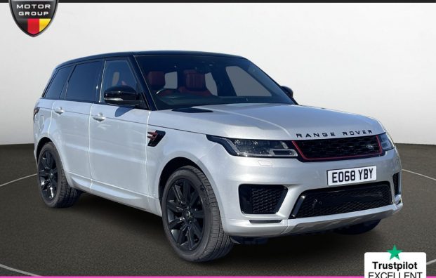 Used 2018 SILVER LAND ROVER RANGE ROVER SPORT for sale in Manchester