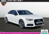 Used 2018 WHITE AUDI A4 for sale in Manchester