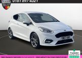 Used 2018 WHITE FORD FIESTA for sale in Manchester