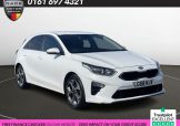 Used 2018 WHITE KIA CEED for sale in Manchester