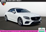 Used 2018 WHITE MERCEDES-BENZ E-CLASS for sale in Manchester
