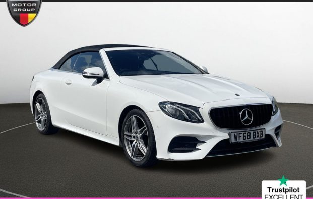 Used 2018 WHITE MERCEDES-BENZ E-CLASS for sale in Manchester