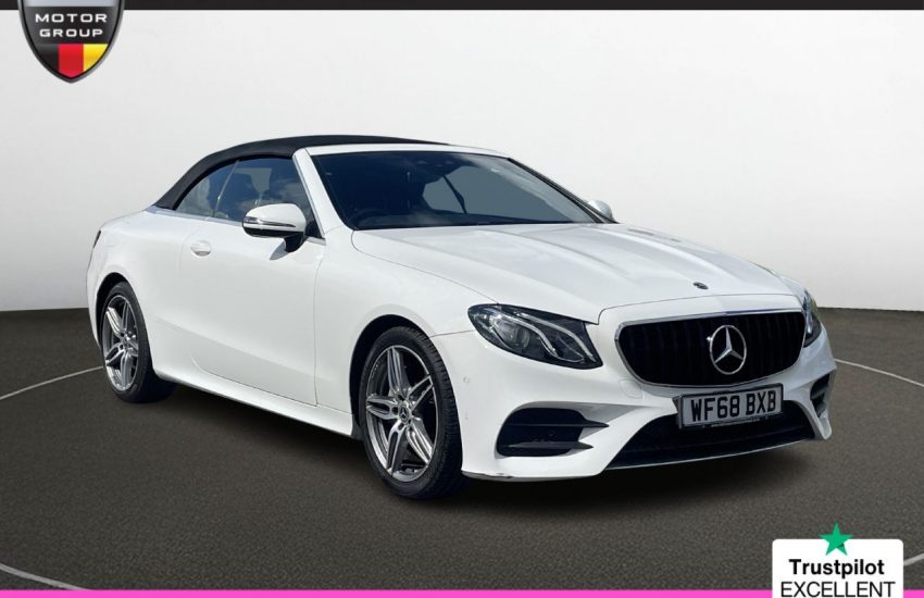 Used 2018 WHITE MERCEDES-BENZ E-CLASS for sale in Manchester