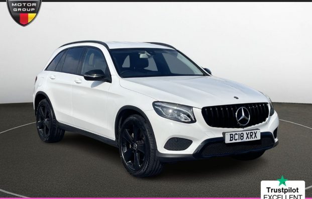 Used 2018 WHITE MERCEDES-BENZ GLC for sale in Manchester