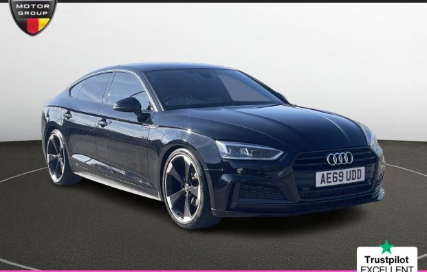 Used 2019 BLACK AUDI A5 for sale in Manchester