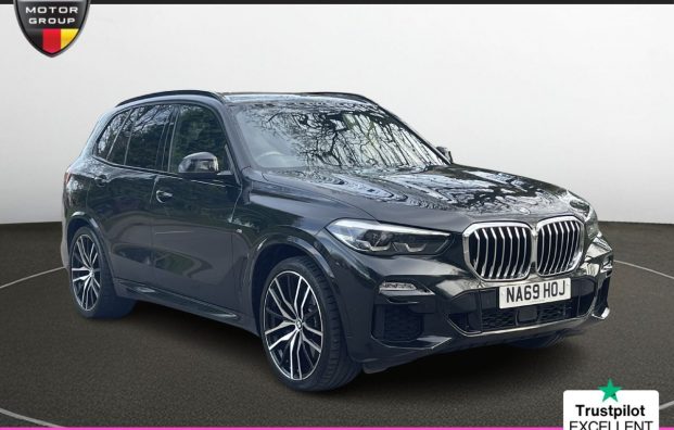 Used 2019 BLACK BMW X5 for sale in Manchester