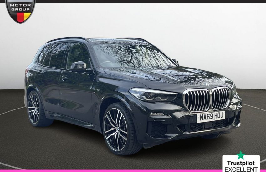 Used 2019 BLACK BMW X5 for sale in Manchester
