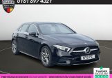 Used 2019 BLACK MERCEDES-BENZ A-CLASS for sale in Manchester