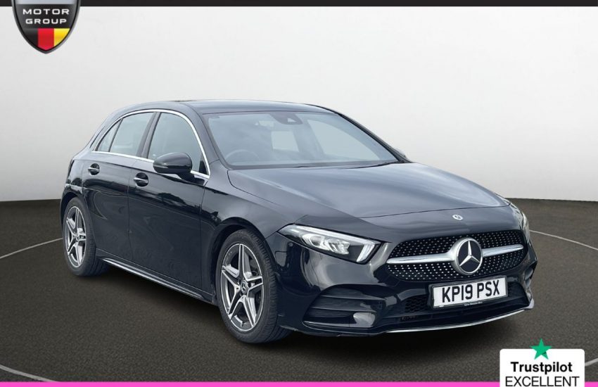 Used 2019 BLACK MERCEDES-BENZ A-CLASS for sale in Manchester