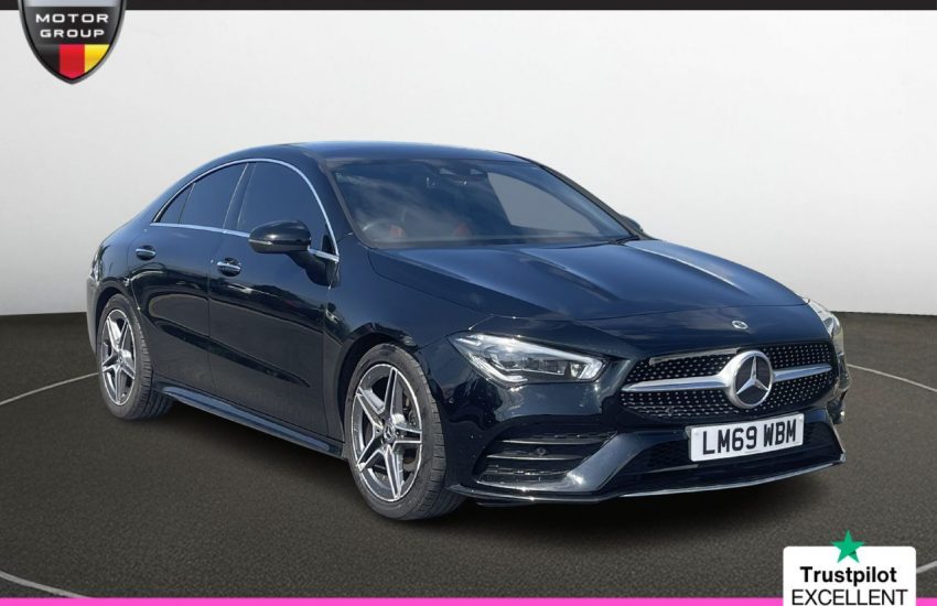 Used 2019 BLACK MERCEDES-BENZ CLA for sale in Manchester