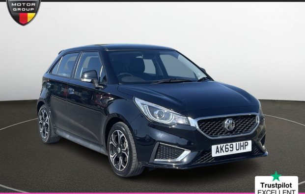 Used 2019 BLACK MG MG3 for sale in Manchester
