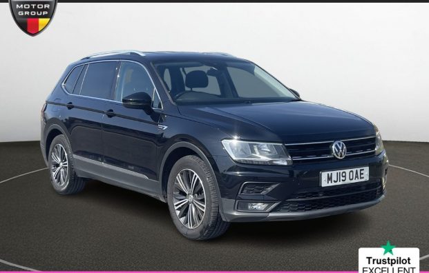 Used 2019 BLACK VOLKSWAGEN TIGUAN ALLSPACE for sale in Manchester