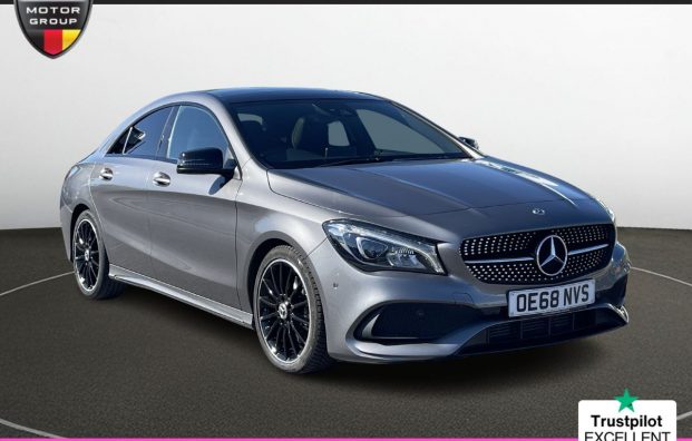 Used 2019 GREY MERCEDES-BENZ CLA for sale in Manchester