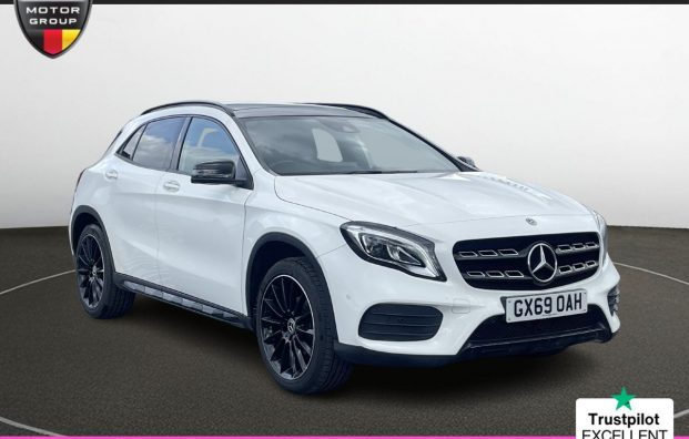 Used 2019 WHITE MERCEDES-BENZ GLA for sale in Manchester