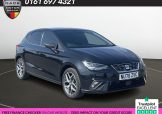 Used 2020 BLACK SEAT IBIZA for sale in Manchester