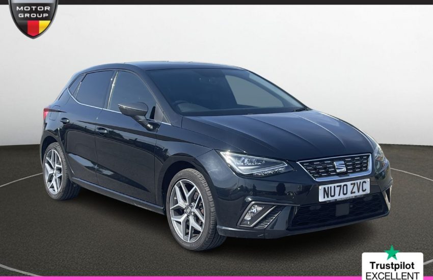 Used 2020 BLACK SEAT IBIZA for sale in Manchester