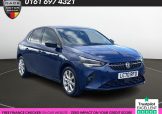 Used 2020 BLUE VAUXHALL CORSA for sale in Manchester