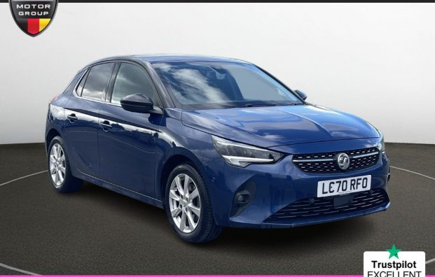 Used 2020 BLUE VAUXHALL CORSA for sale in Manchester