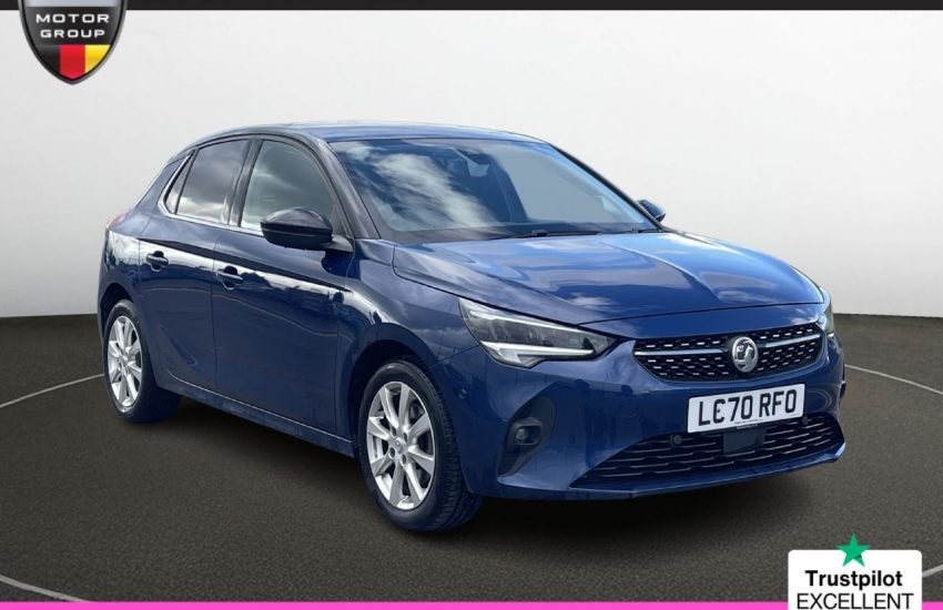 Used 2020 BLUE VAUXHALL CORSA for sale in Manchester