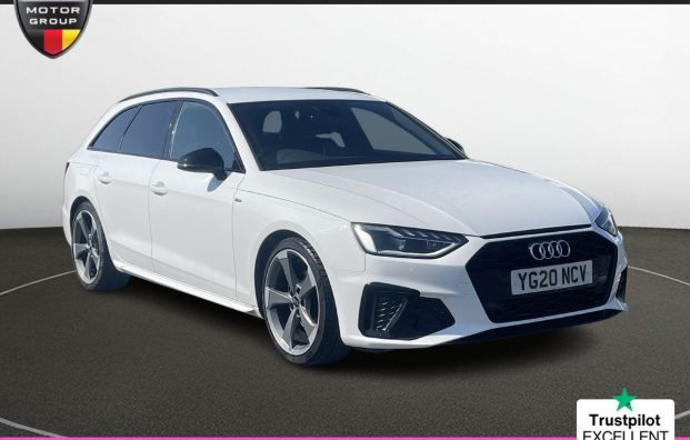 Used 2020 WHITE AUDI A4 AVANT for sale in Manchester