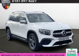Used 2020 WHITE MERCEDES-BENZ GLB for sale in Manchester