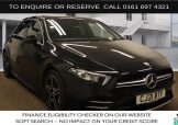 Used 2021 BLACK MERCEDES-BENZ A-CLASS for sale in Manchester