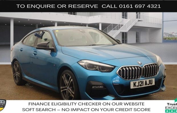 Used 2021 BLUE BMW 2 SERIES GRAN COUPE for sale in Manchester