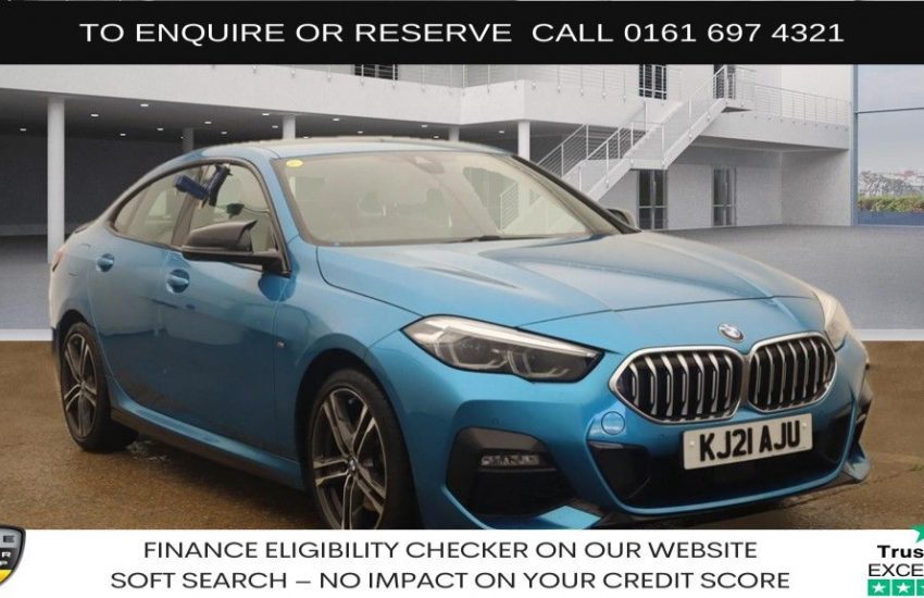 Used 2021 BLUE BMW 2 SERIES GRAN COUPE for sale in Manchester