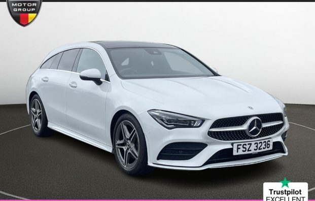 Used 2021 WHITE MERCEDES-BENZ CLA for sale in Manchester
