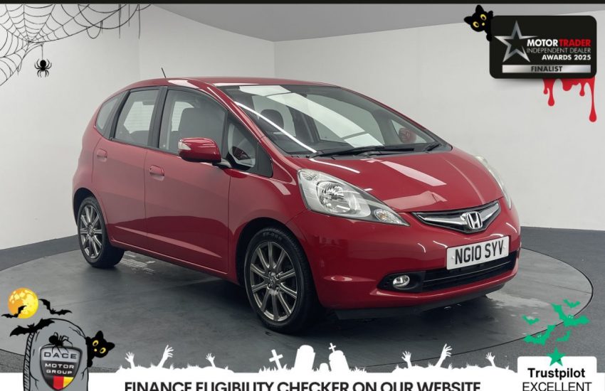Used 2010 RED HONDA JAZZ for sale in Manchester