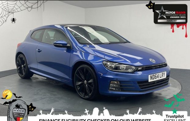 Used 2014 BLUE VOLKSWAGEN SCIROCCO for sale in Manchester