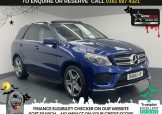 Used 2016 BLUE MERCEDES-BENZ GLE for sale in Manchester