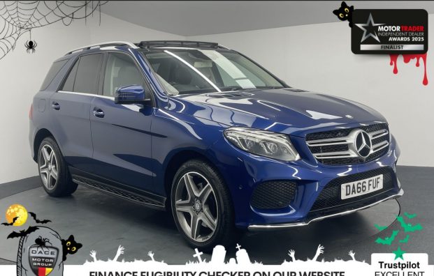 Used 2016 BLUE MERCEDES-BENZ GLE for sale in Manchester