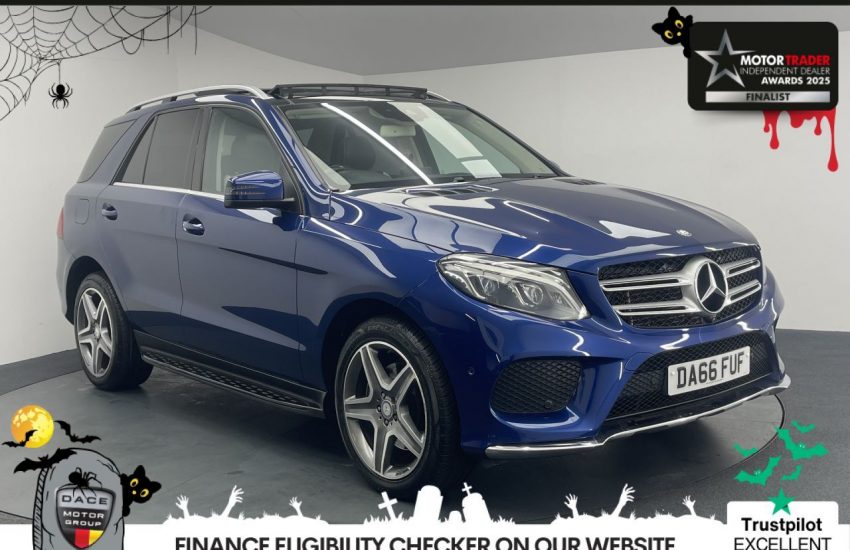 Used 2016 BLUE MERCEDES-BENZ GLE for sale in Manchester