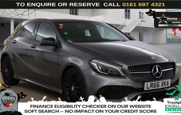 Used 2016 GREY MERCEDES-BENZ A-CLASS for sale in Manchester