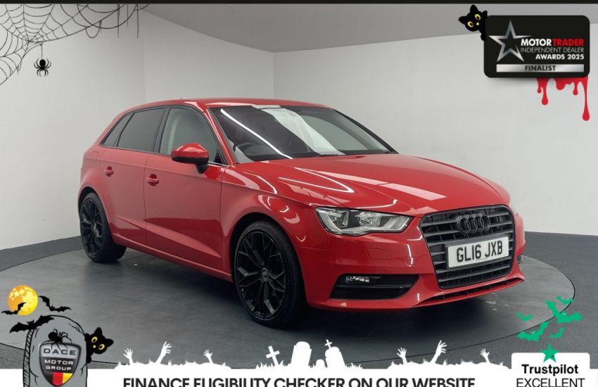 Used 2016 RED AUDI A3 for sale in Manchester