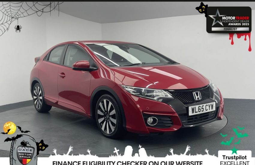 Used 2016 RED HONDA CIVIC for sale in Manchester