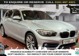 Used 2016 SILVER BMW 1 SERIES for sale in Manchester