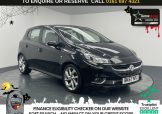Used 2017 BLACK VAUXHALL CORSA for sale in Manchester
