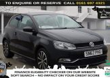 Used 2017 BLACK VOLKSWAGEN POLO for sale in Manchester
