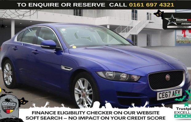 Used 2017 BLUE JAGUAR XE for sale in Manchester