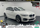 Used 2017 WHITE BMW 1 SERIES for sale in Manchester