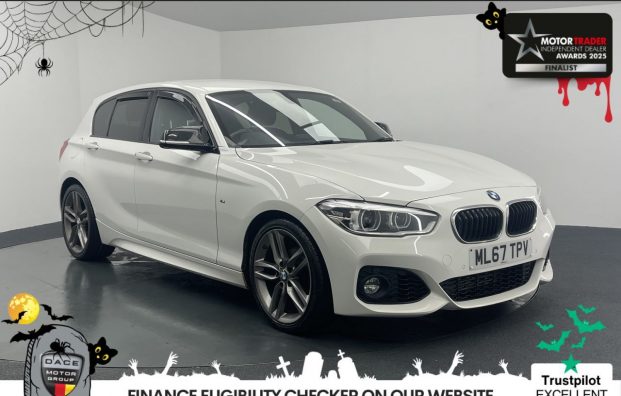 Used 2017 WHITE BMW 1 SERIES for sale in Manchester