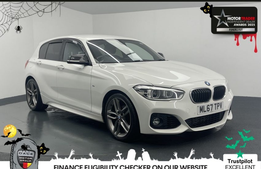 Used 2017 WHITE BMW 1 SERIES for sale in Manchester