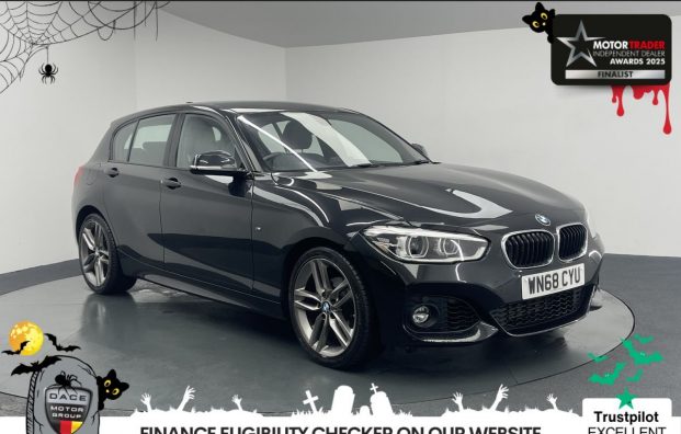 Used 2018 BLACK BMW 1 SERIES for sale in Manchester