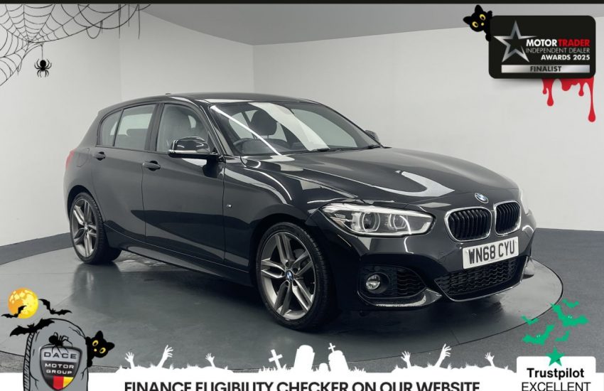 Used 2018 BLACK BMW 1 SERIES for sale in Manchester